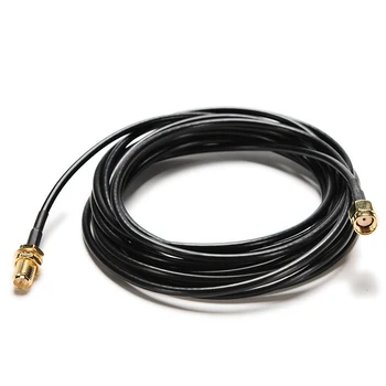 

JETTING 3M RG174 Antenna Extension Pigtail Cable RP SMA Male to Female Adapter for Wireless Router 1PC Drop Shipping
