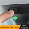 1PCS Security Car Accessories Shield Privacy Protection Durable Tools Thin Webcam Cover Car Camera For Tesla Model 3 2017-2022 ► Photo 3/6