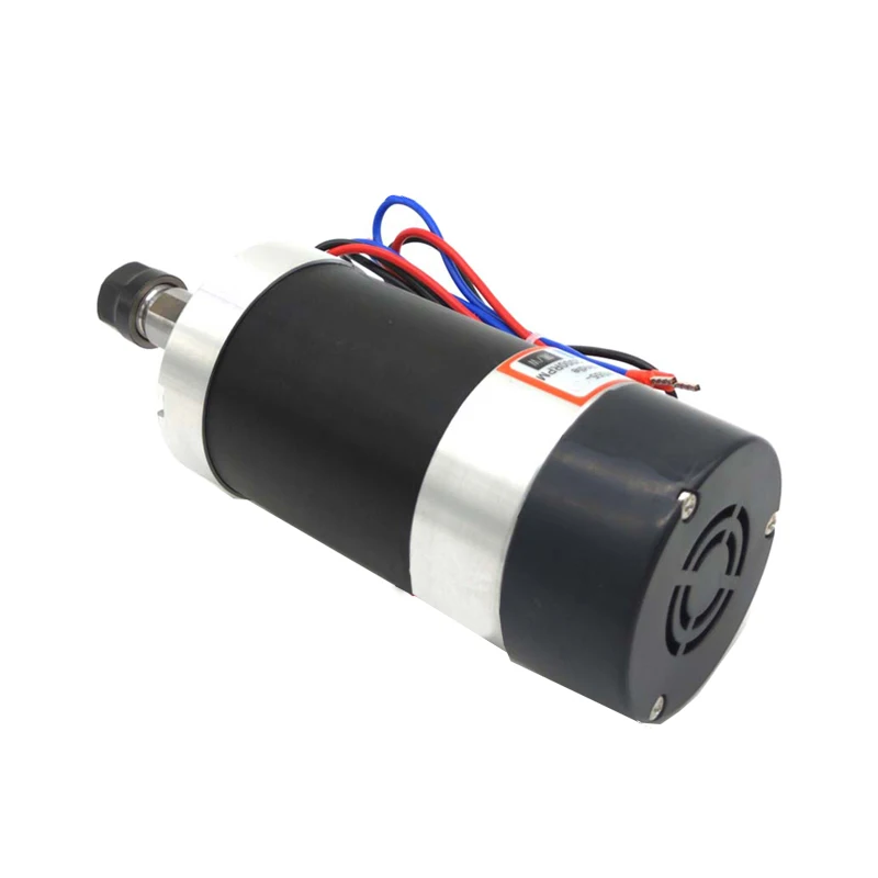 ブラシレス冷却スピンドル,モーター20〜50V DC,12000rpm,300w/0.3kw,ブラシレスエアクーリングスピンドル55mm,速度表示  AliExpress