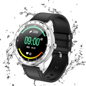 

Smart Watch Bluetooth 4.2 Fashion Touch Screen Business Call Reminder Blood Pressure Heart Rate Monitor Wristband For Adults
