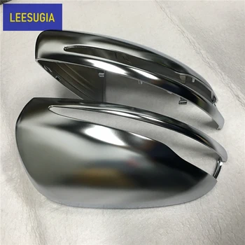

fit for Mercedes Benz E-CLASS W213 LHD car mirror cover cap housing electroplating aluminum matte silver