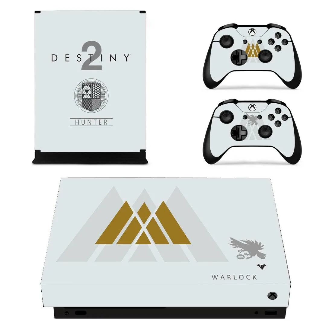 Игра Destiny 2 Полный лицевой панели кожи консоли и наклейка на контроллер для Xbox One X консоли+ контроллер кожи стикер