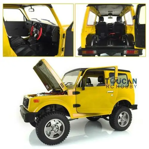 

1/6 RC Model Assembled Capo Painted Car Crawler SIXER1 Samurai Jimny With I6S Radio Motor
