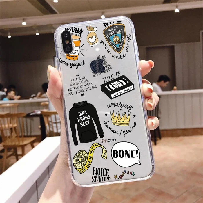 TMR-23969 Brooklyn Nine tv Show Art прозрачный мягкий силиконовый чехол для iPhone 6/6s, i11 pro 7/8, 7 Plus/8 Plus, X, XS, XR - Цвет: TMR-23969