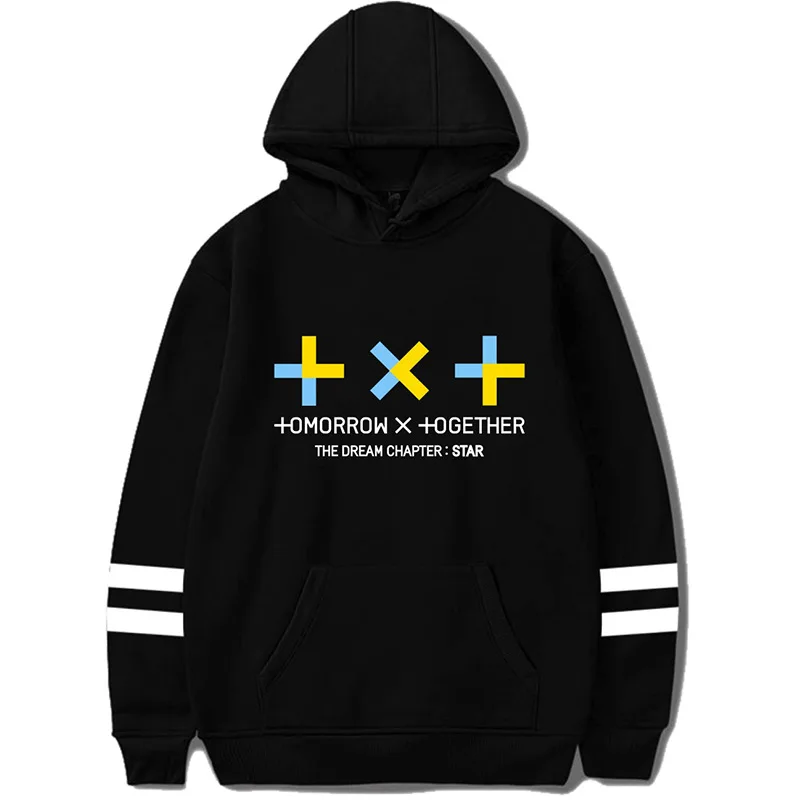 

TXT Hoodie Combination The Dream Same Hoodies Long Sleeve Autumn Warm Cotton Sweatshirts Loose Fashion Hoodie