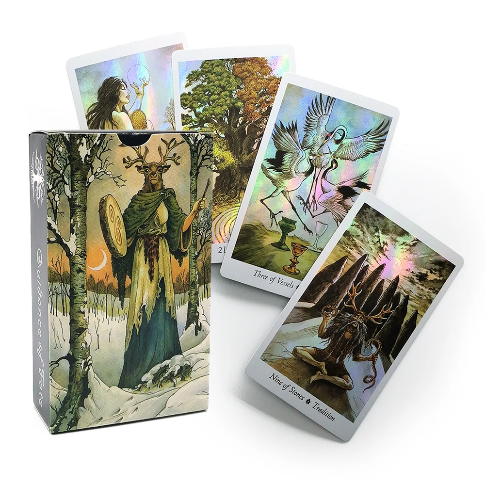 Pearly videnskabsmand dans new shining nature Tarot Cards Deck and Guidebook Card Fate Divination Game Tarot  Deck For Party Holiday Gift Board Games|Board Games| - AliExpress