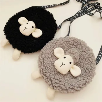 

Raged Sheep 2020 New Lovely Baby Kids Mini Shoulder Bags Messenger Wallet Plush Handbags Cute Cartoon Girls Small Coin Purses