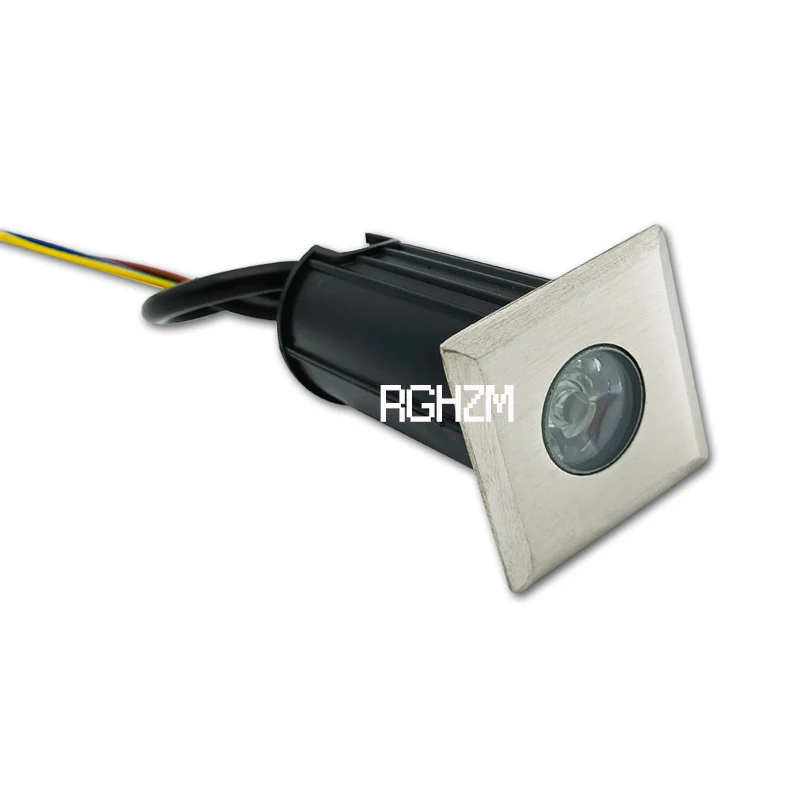 IP67 DC12V Outdoor Lighting 1W 3W Garden Yard Step Stairs Floor Deck LED Recessed Lnground Lamps LED Underground Spotlight 220V garden decoration lamps led underground light