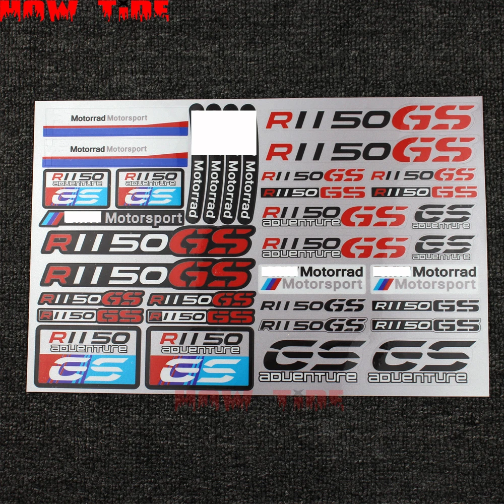 Motorcycle Reflective Stickers Decals for Bmw R1150GS R1150 GS Fairing | Автомобили и мотоциклы