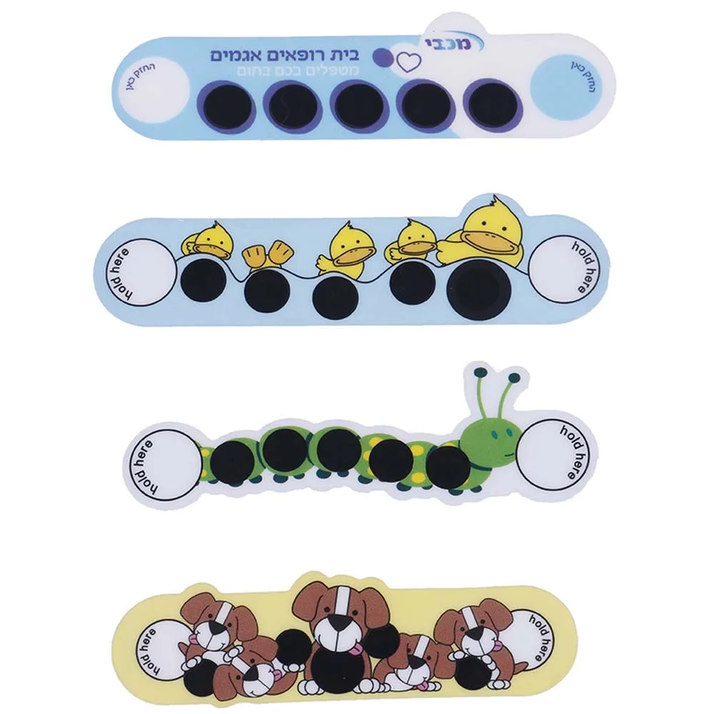 

5 Pcs Cute Cartoon Baby Kids Forehead Sticker LCD Forehead Thermometers Body Fever Thermometers Children Safety Baby Care