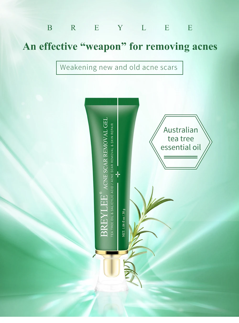 breylee acne scar removal cream