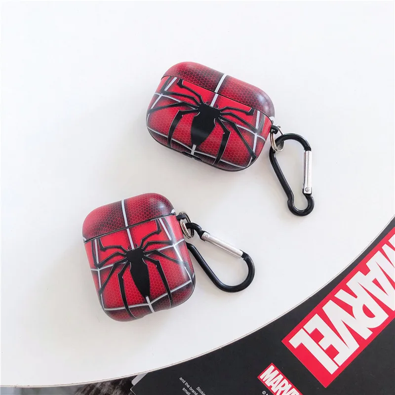 Мягкий силиконовый чехол Marvel, Мстители, Человек-паук, яд, чехол для AirPods pro, персональный bluetooth-гарнитура, беспроводной чехол для наушников