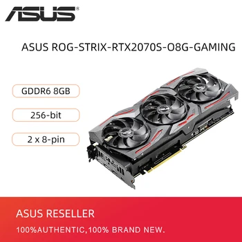 

ASUS ROG-STRIX-RTX2070S-O8G-GAMING Graphics card OC Edition GDDR6 8GB DP*2 HDMI*2 NVIDIA RTX 2070S Video Card