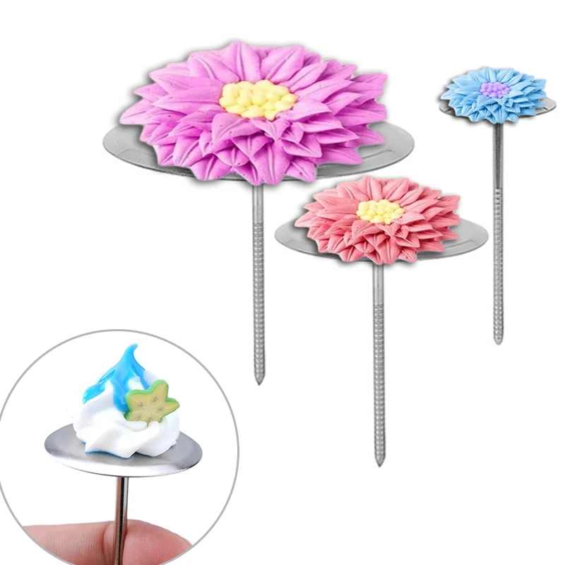 Cake Decorating Tools Flower Stainless Steel Baking Piping Stands Tools Ice Cream Cake DIY Decorating Kitchen Accessories Cake Decorating Tools Flower Stainless Steel Baking Piping Stands Tools Ice Cream Cake DIY Decorating Kitchen Accessories