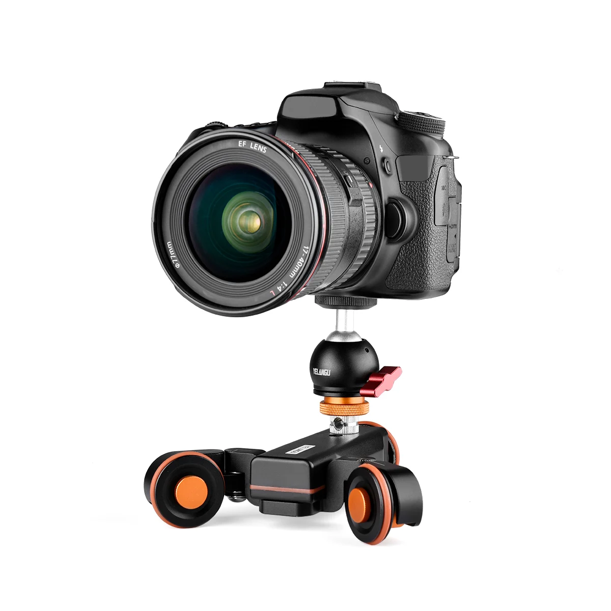 Camera Track Slider YELANGU L4X Motorized Camera Slider Video Dolly Electric Track With Remote For DSLR Camera Camcorder Action Phone