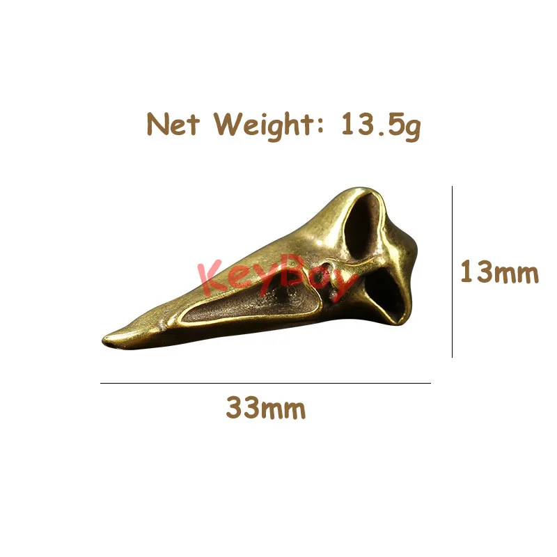 skull face pendant copper (5)