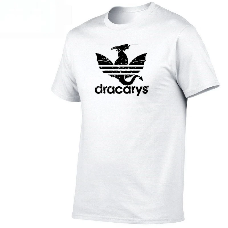 Dracarys рубашка Игра престолов брендовая унисекс взрослая Футболка harajuku Винтажная Футболка Camisetas hombre Футболка мужская и женская игровая рубашка