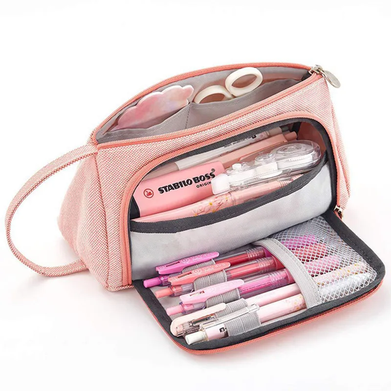 G4GIFT Pencil Case Large capacity Soft waterproof cover Zipper pen pouch at  Rs 180/piece in Ahmedabad