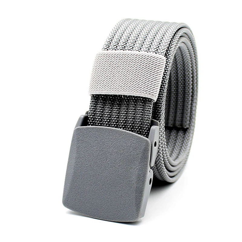 Mens Nylon Belt Tactical Military Plastic Buckle Waist Belt Army Combat Gear Outdoor Prevent Allergy High Quality Belts