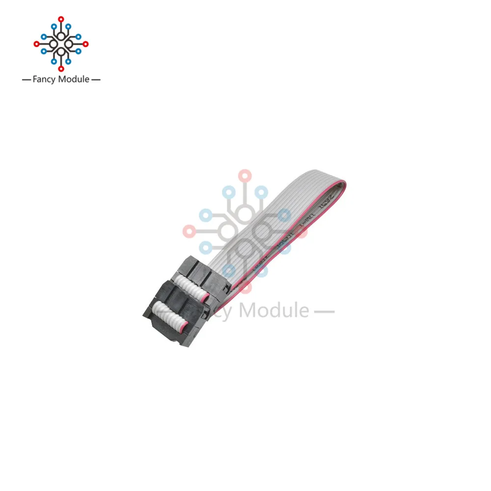 Diymore C8051F Эмулятор загрузчика программист JTAG/C2 U-EC6/U-EC5/EC3 USB отладочный адаптер 3,3 V-5 V C8051F00 C8051F3 с кабелем