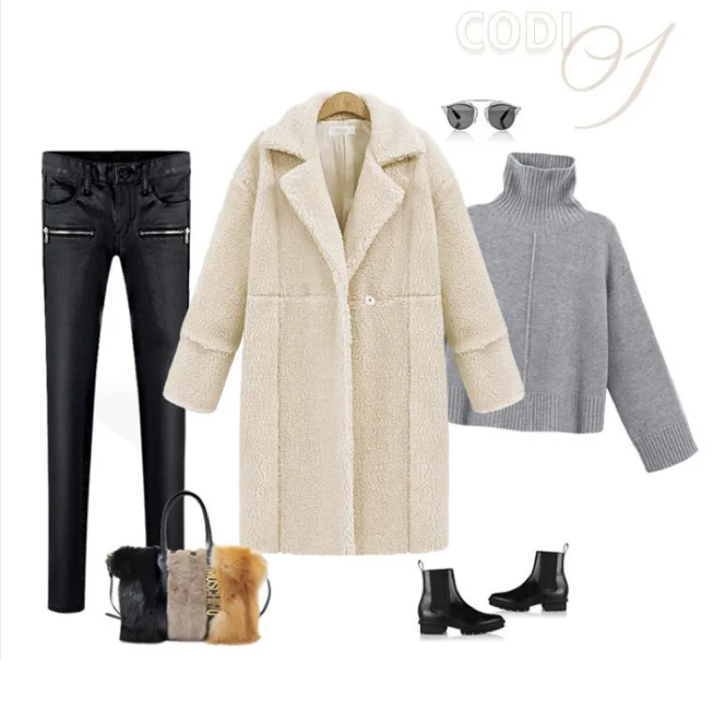 2019 осенне зимняя одежда новое женское кашемировое одноцветное длинное пальто с