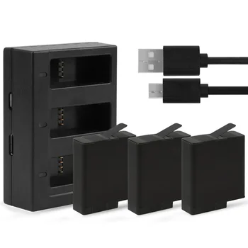 

Professional Dual/Three Port Slot Battery Charger for Gopro Hero 8 7 6 5 Camera Battery Pack Charging Hub Charger Accessories
