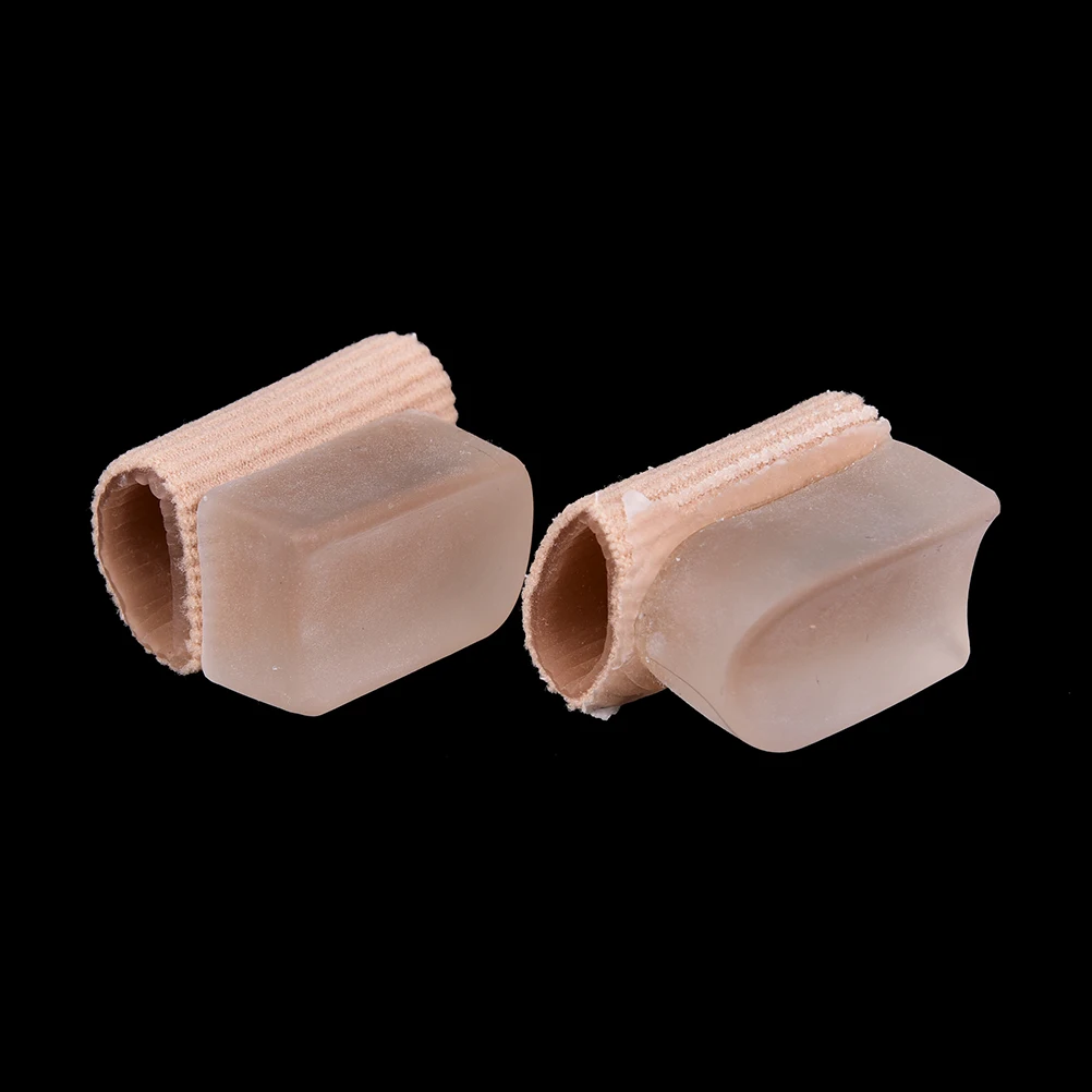 2 шт тканевый гелевый Сепаратор для педикюра Protector Hallux Valgus Pad большой корректор бурсита большого пальца стопы забота о ногах ортопедическая Ортопедия