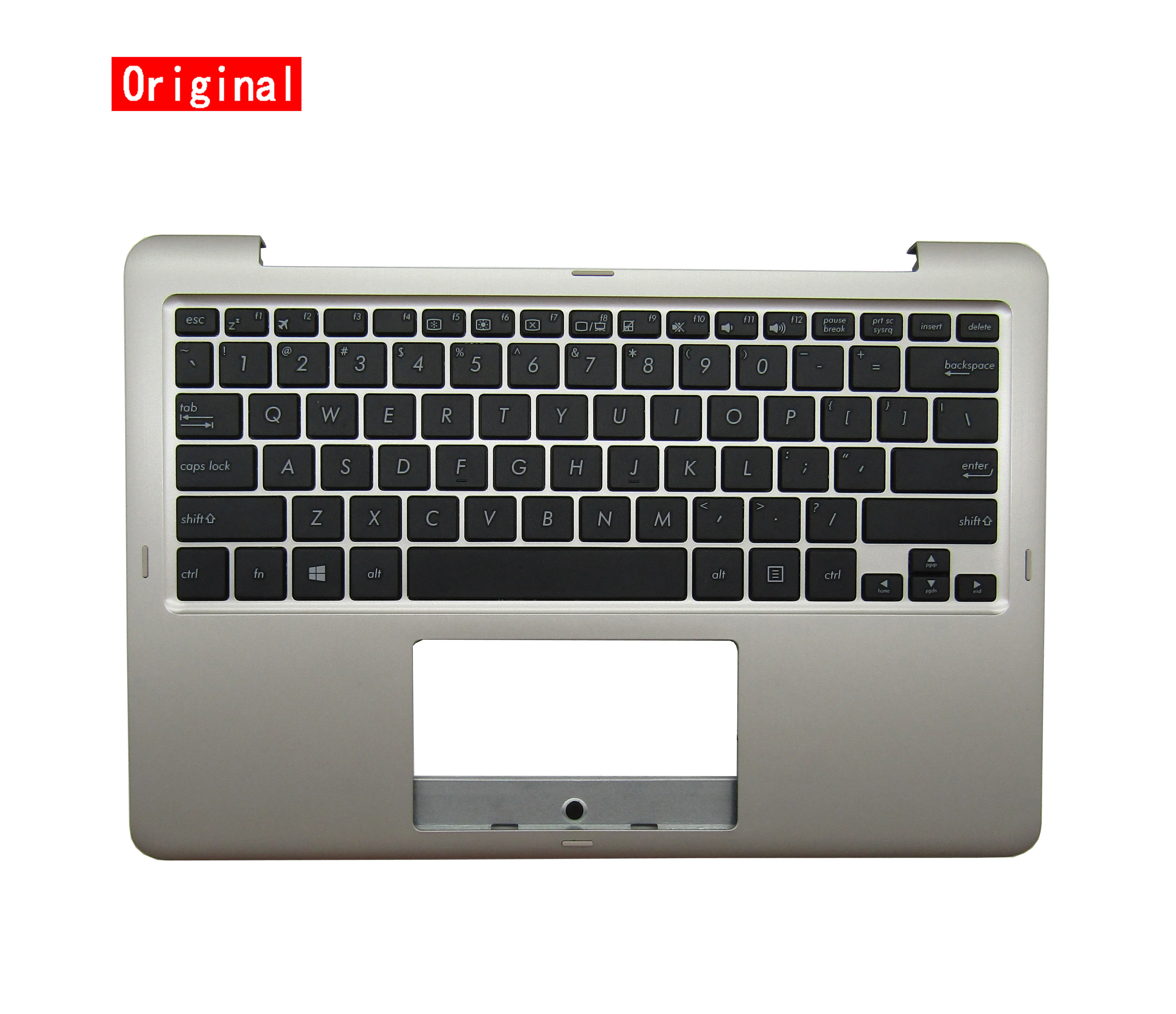 

New Palmrest Top Case Assembly upper cover laptop keyboard for ASUS VivoBook Flip TP201SA Silver