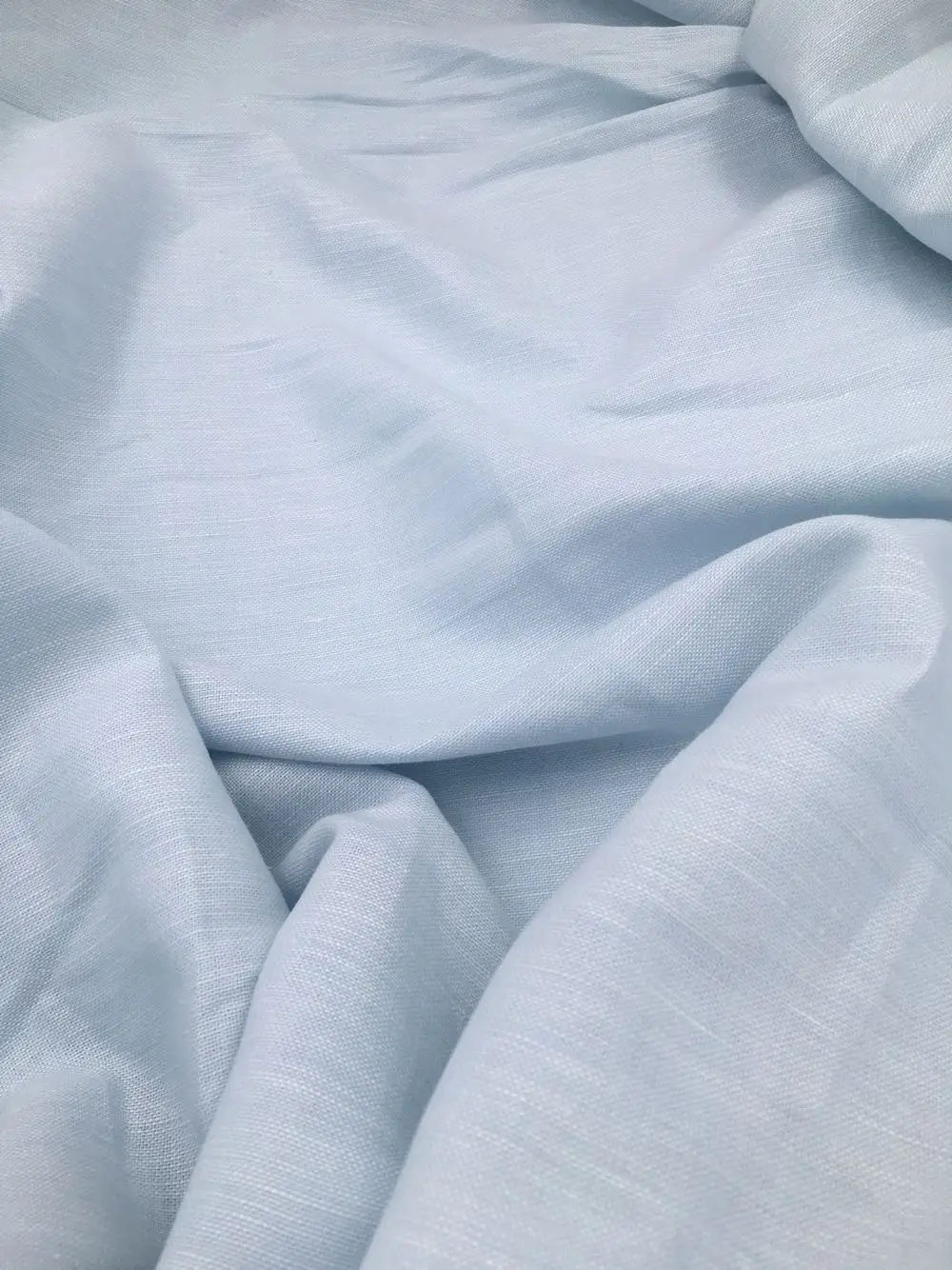 Высококачественная льняная Осенняя ткань двойной долготы и двойной широты tissu бледно-синяя окрашенная пряжа одежда из Ткани в стиле пэчворк