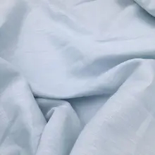 Высококачественная льняная Осенняя ткань двойной долготы и двойной широты tissu бледно-синяя окрашенная пряжа одежда из Ткани в стиле пэчворк