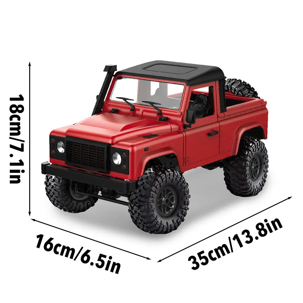 Автомобиль с дистанционным управлением DIY Набор MN-91K 1:12 внедорожник 2,4G 4WD RC Гусеничный грузовик игрушка в разобранном виде набор легко установить