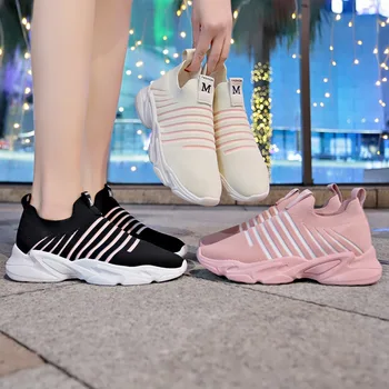 

New style women sport shoes Fashion casual handsome personality light and comfortable breathable running shoes