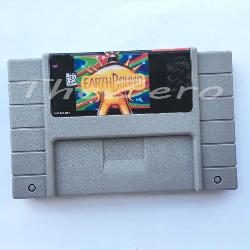 Earthbound Версия США видео игра для 16 бит карточки для супер игры Картридж карта для 46pin NTSC игровой плеер
