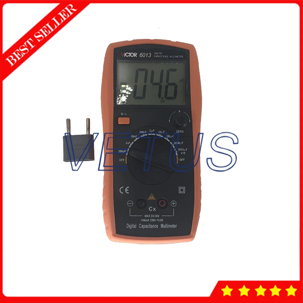 VC6013 измеритель емкости мультиметр бренды