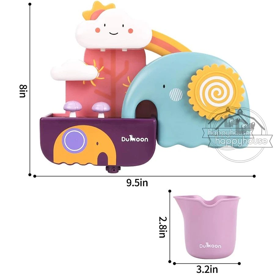 Baby Bath Toys Spray Water Shower Swim Pool Bathing Toys for Kids Electric Whale Bath Ball with Light Music LED Light Baby Toys cool baby toddler toys