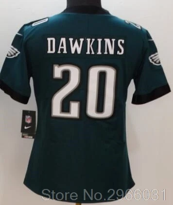 for women Philadelphia A+++ качественные женские 36 Jay Ajayi 17 Alshon Jeffery 20 Brian Dawkins 27 Malcolm Jenkins 56 Chris Long Jersey - Цвет: for women