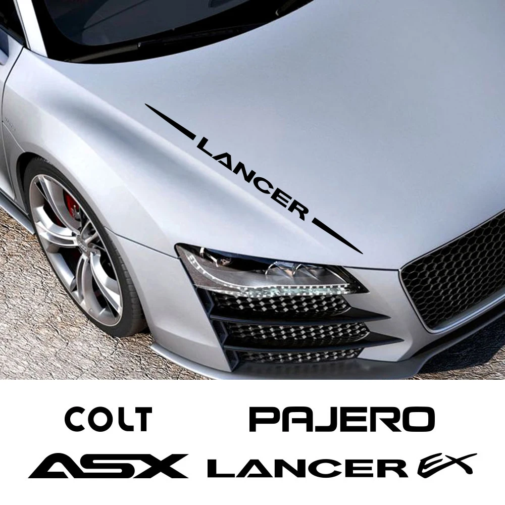 Для Mitsubishi Ralliart Lancer EX ASX Tournament Delica Eclipse Evolution X Galant L200 автомобильные наклейки НА ВЕСЬ