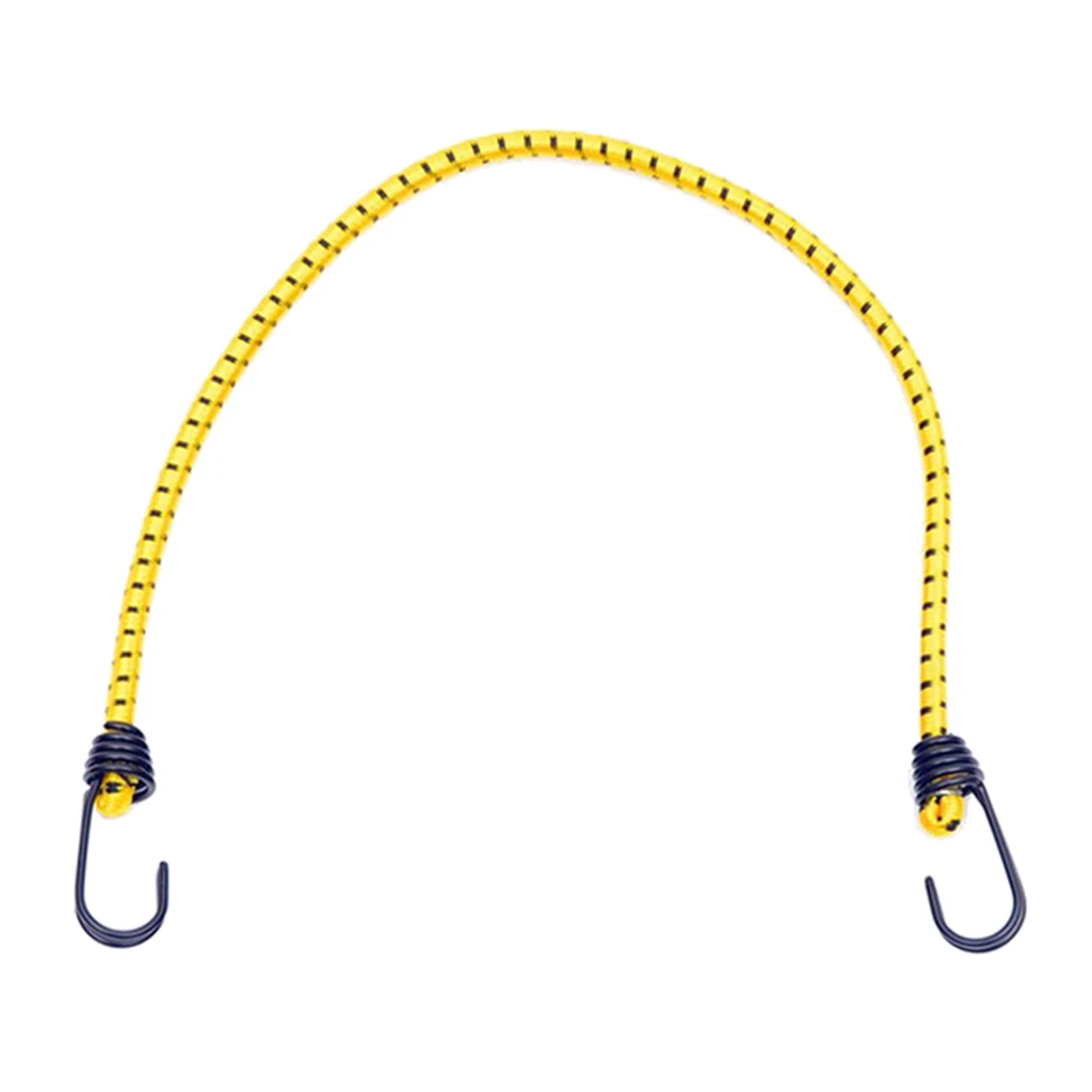 Bungee Cords with Hooks Heavy Duty Bungie Straps Premium Rubber Luggage Rope for Car Trunk, Camping, Tent Tarp Ties