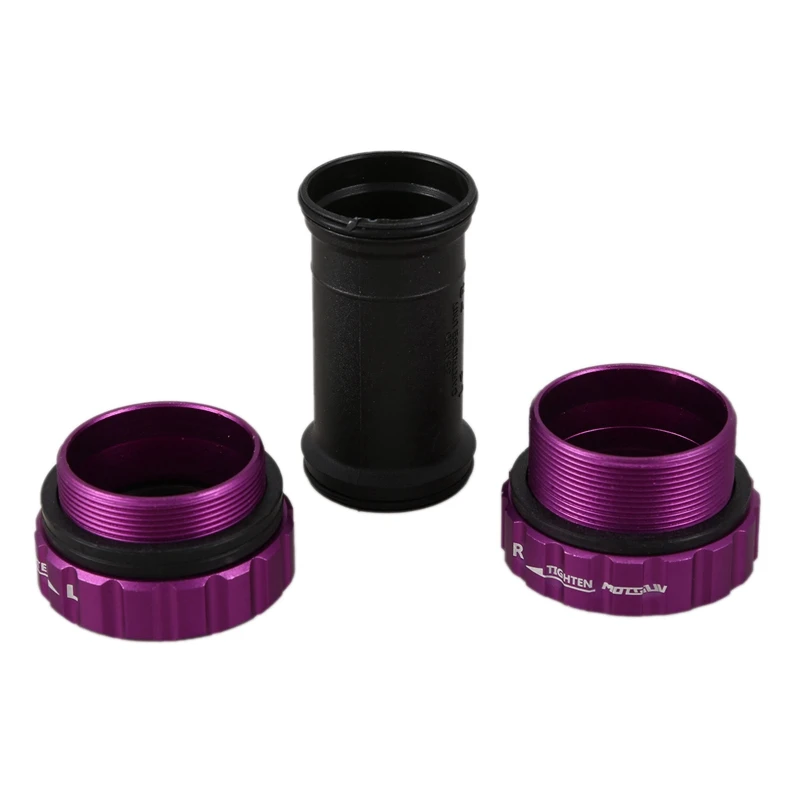 MOTSUV Bottom Bracket 68/73mm Bicycle Axis MTB Road Cycling Bottom Bracket Waterproof CNC Aluminum Alloy BB Crank Set Axis Parts
