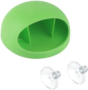 

Silicone Bathroom /Shower/Mirror/ Holder Caddy for Sponges/Soap/Toothbrushes/Razors/Toiletries Suction Cup Mounted Storage