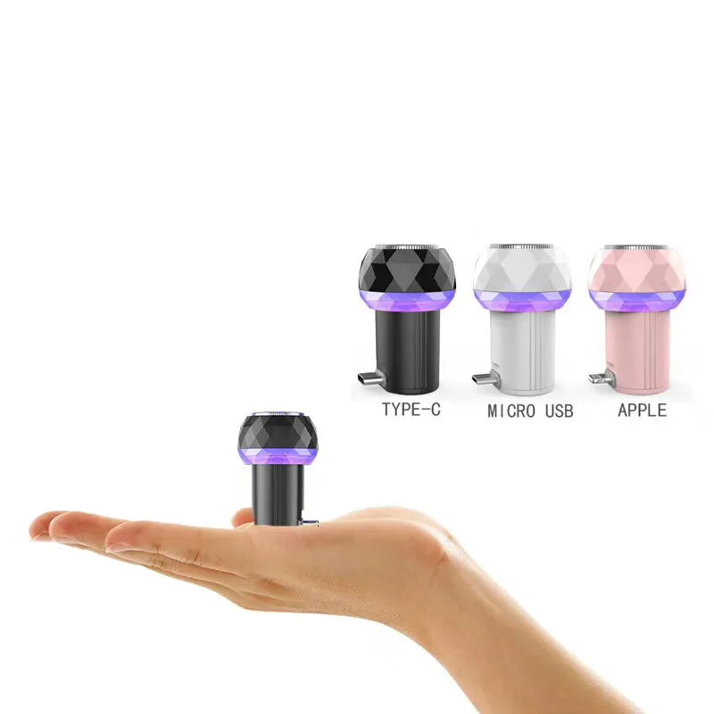 Electric Mini Portable Smart Phone USB Shaver Shaving Tool with Adapter