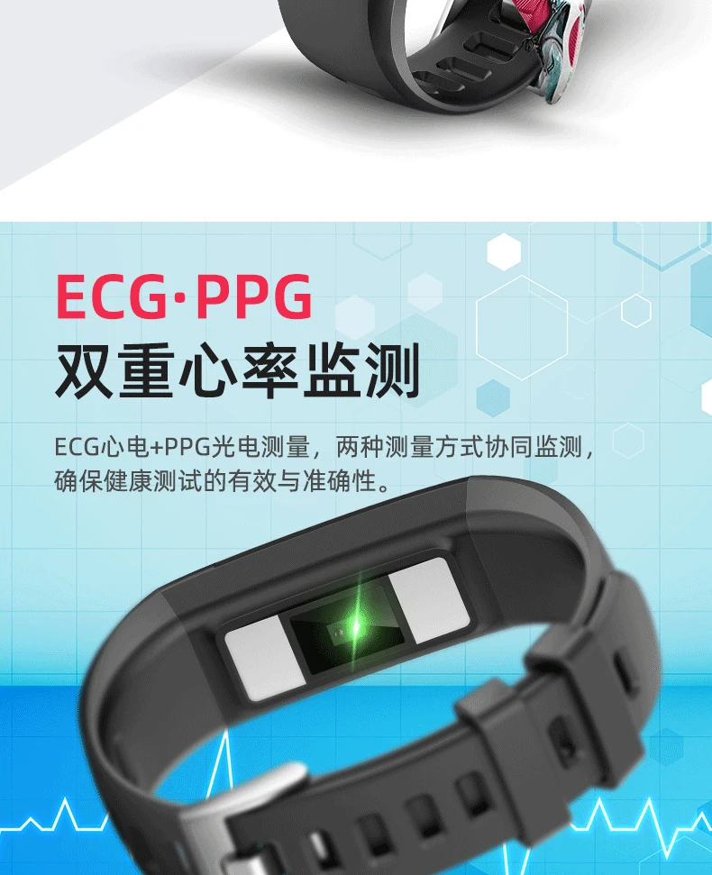 ЭКГ Ppg ЭКГ Смарт Браслет G36 сердечного ритма кровяное давление водонепроницаемый G36s часы искусство часы