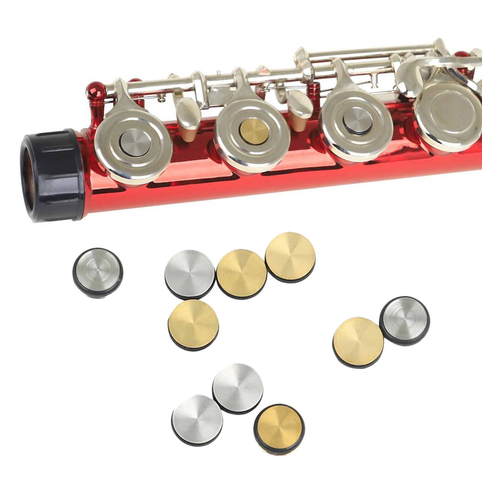 10pcs / Set Flutes Open Hole Plugs Flutes Repair Parts Accessories For