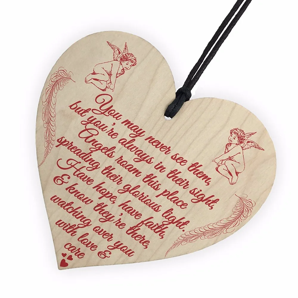 6-Meijiafei-Glorious-Light-Angels-Memorial-Bereavement-Poem-Hanging-Plaque-Mum-Dad-Heaven-Love-Sign