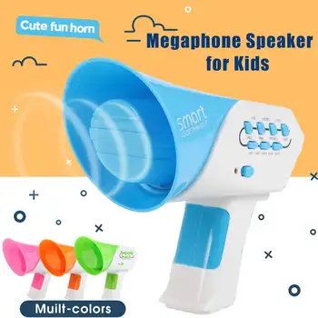 

Multichannels Mini Voice Changer For Kids Children Handheled Loudspeaker Creatives Voice Changing Baby Toy Party Megaphone