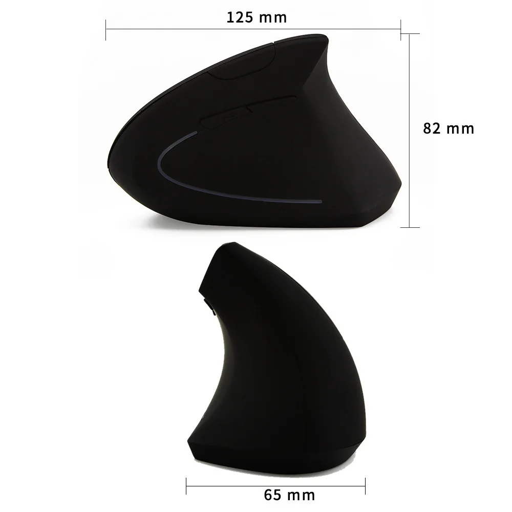Беспроводной Bluetooth Вертикальная Мышь эргономичный 800/1200/1600 Точек на дюйм красочные Подсветка Игровые мыши С упором для запястий Мышь охлаждающая подставка для ноутбука