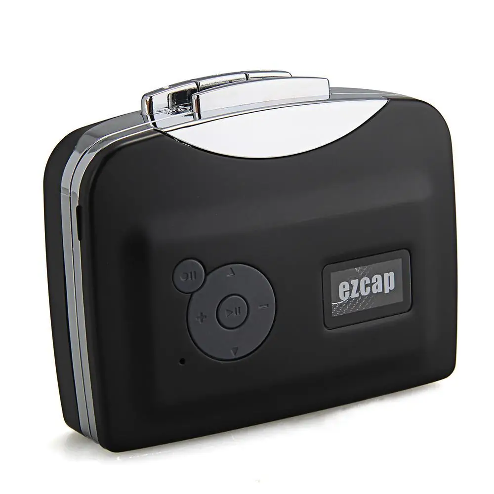 Ezcap 230 USB Cassette Tape Player Converter Walkman Convert to MP3 into USB Flash Drive Adapter Music Player No Need Driver& PC