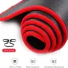 10MM Extra Thick Yoga Mats Non-slip NRB Exercise Mat with Bandages Tasteless Pilates Gym Workout Fitness Mats 183cmx61cm 5