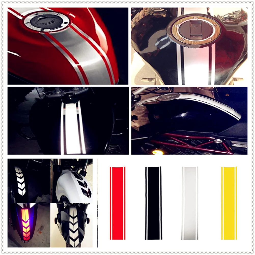 

Motorcycle Reflective Sticker Fuel Oil Tank Pad Decal Decor Protector FOR BMW K1600 GTL R1200GS R1200GS ADVENTURE R1200R