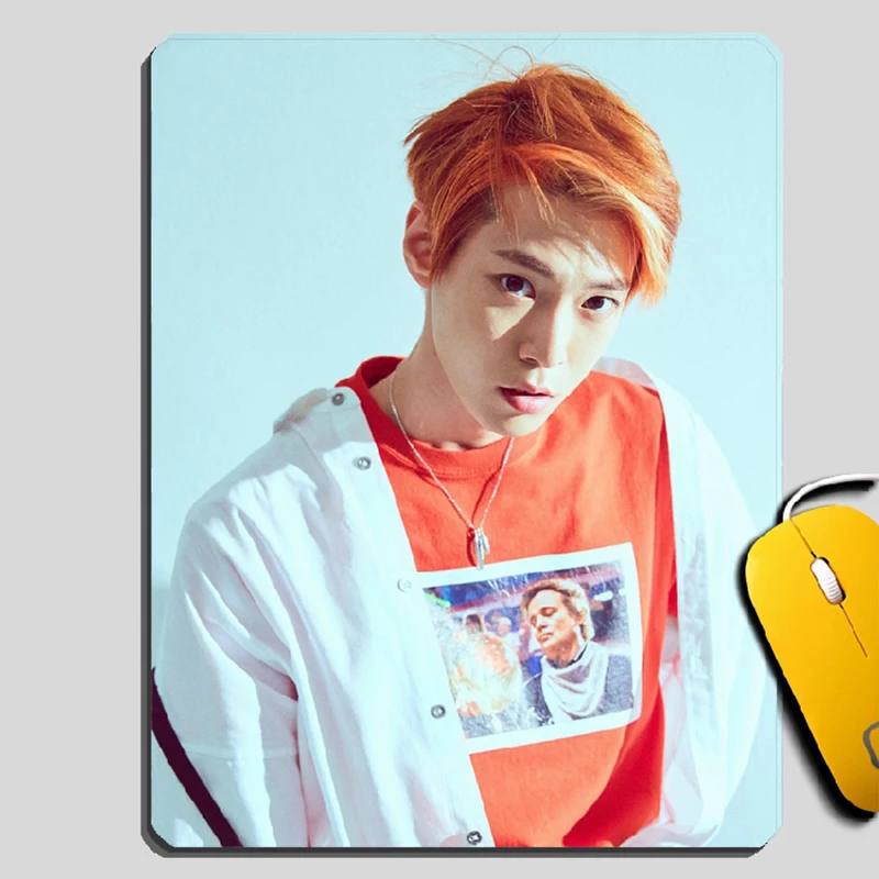 

KPOP NCT U DoYoung SM Men's Group With Rubber Mouse Pad Natural Environmental Protection Rubber Dropshipping